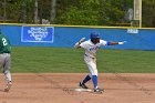 Baseball vs Babson  Wheaton College Baseball vs Babson during Championship game of the NEWMAC Championship hosted by Wheaton. - (Photo by Keith Nordstrom) : Wheaton, baseball, NEWMAC